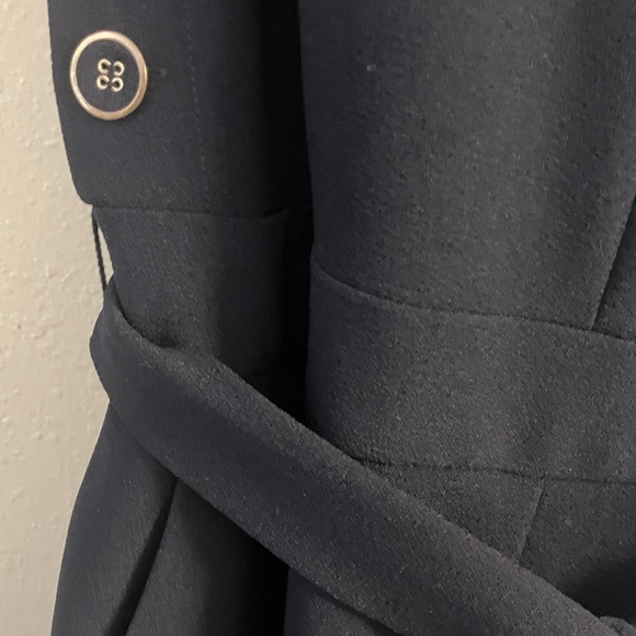 Elegant Navy Jumpsuit by Vince Camuto Sz. 10!! Cute Side Buttons!! - Picture 11 of 12